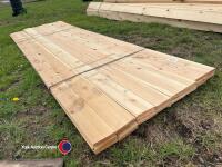 Timber - approx 118in x 4.5in T and G