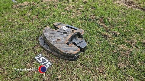 3 x Agco 40kg weights