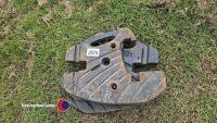 3 x Agco 40kg weights - 2