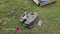3 x Agco 40kg weights - 3