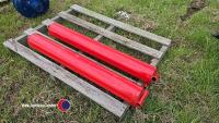 Pair of Triffitt 10 Tonne tipping rams - 2