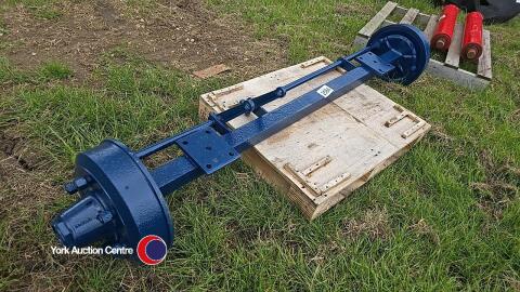 6 Stud trailer braked axle GWO