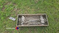 Following harrow tines x 12 - 2