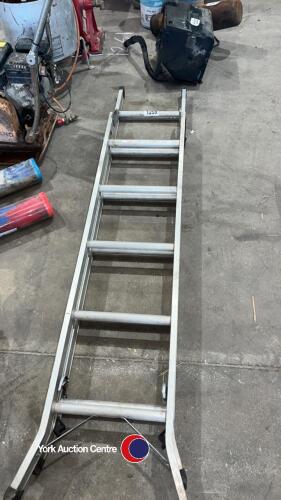 Multi position folding ladders