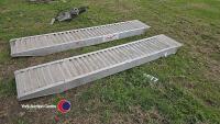 2024 aluminium ramp 7143, good condition - 2