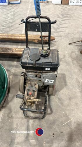 Clarke petrol pressure washer complete with hose and lance