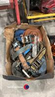 Box of 6 straps and ratchets