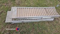 Low loader alloy ramps, heavy duty - 2