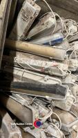 75 x 2ft strip lights , all working when removed - 3