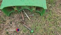 John Deere front toombstone c/w bolts - 4