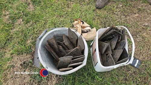 New genuine Gregoire Besson plough shares and bolts