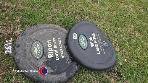 Land Rover wheel covers