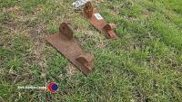 David Brown QD loader brackets - 3