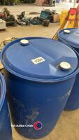Clean 205L blue drums - 2