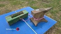 Workshop anvil and JD front weight