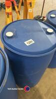 Clean 205L blue drums - 2