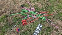 Assorted hay tines and Amazone harrow tines