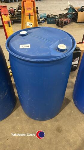 Clean 205L blue drums