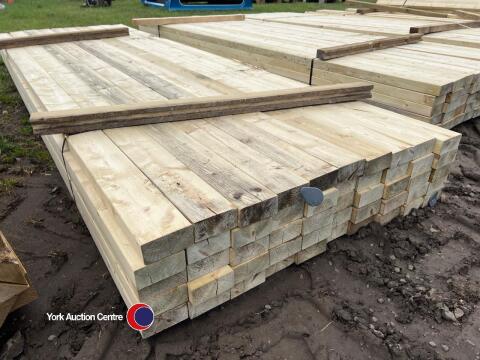 Timber - approx 118.5in x 4in x 2in