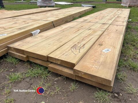 Timber - 8x approx 213in x 9.5in x 2in