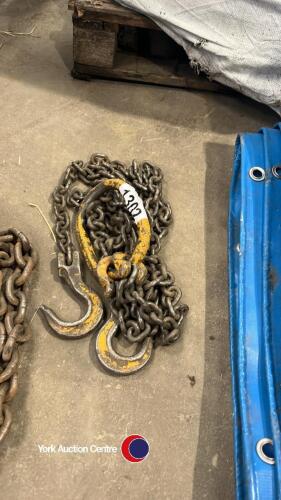 Set of 2 leg lifting chains