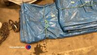 Stacksheet/tarpaulin, PVC 30 x 45ft approx