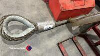 Heavy duty tow cable