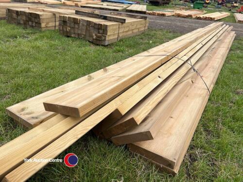 Timber - approx 213in x 9.5in x 2in