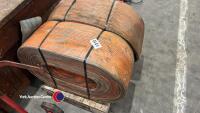 2 x 10 Tonne lift straps