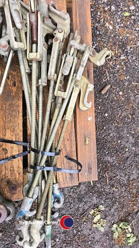 Dual wheel clamps