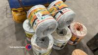8 spools of Cotesi heavy duty baler twine<br/>8 spools of Cotesi heavy duty baler twine - 2