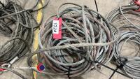 Tractor and machinery wire rope winch cable with clasp - 2