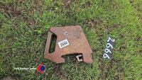 2 MF Front Weights 27kg - 2