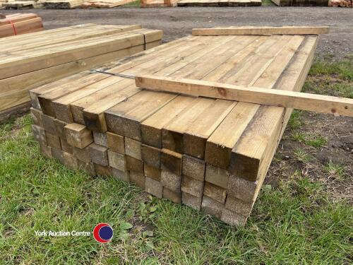 Timber - approx 82.5in x 3in x 3in