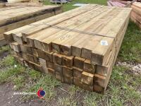 Timber - approx 82.5in x 3in x 3in - 2