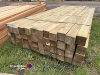 Timber - approx 82.5in x 3in x 3in - 3