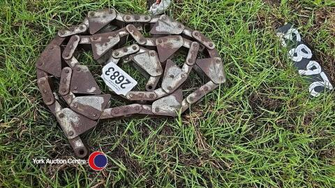 Mchale 998 bale wrapper chain