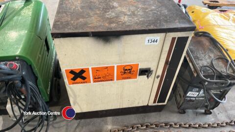 Chemical hazardous steel storage cabinet