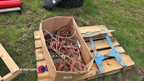 Lemken Solaitar 8 drill 3m following harrow c/w pre-emergence markers
