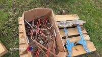 Lemken Solaitar 8 drill 3m following harrow c/w pre-emergence markers - 2