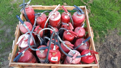 Quantity of fire extinguishers