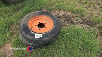 2 x rotovator wheels