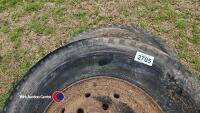 2 x artic wheels and tyres - 3