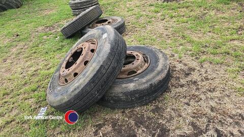 2 x artic wheels and tyres