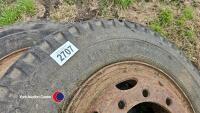 2 x artic wheels and tyres - 3