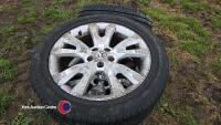 4 x Vauxhall 235/50/19 alloy wheels and tyres - 2