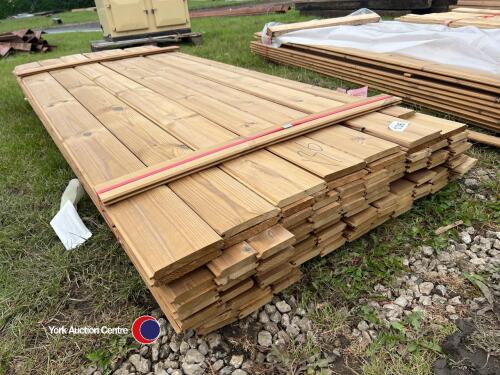 Timber - approx 100in x 5.5in T and G