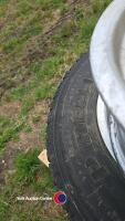 4 x Land Rover wheels and 3 tyres - 3
