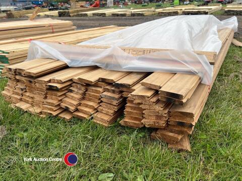 Timber - approx 130in x 4in T and G