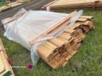 Timber - approx 130in x 4in T and G - 2